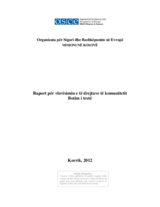 Raport për vlerësimin e të drejtave të komunitetit Botim i tretë