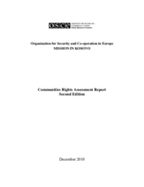 Communities Rights Assessment Report - Second Edition