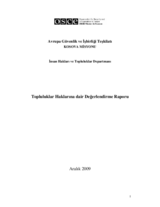 Communities Rights Assessment Report (tr)