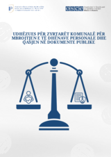 Udhëzues për zyrtarët komunalë për mbrojtjen e të dhënave personale dhe qasjen në dokumente publike 
