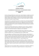 Zajedničko saopštenje sa konferencije na visokom nivou o raseljenim licima sa Kosova