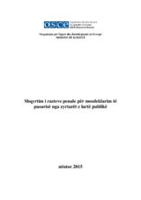 Shqyrtim i rasteve penale për mosdeklarim të pasurisë nga zyrtarët e lartë publikë