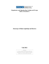 Akcesi pe civiluno registripe ani Kosova