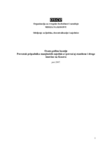 Eight years after: Minority returns and housing and property restitution in Kosovo (sr)