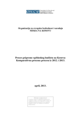 Proces pripreme opštinskog budžeta na Kosovu: Komparativna procena procesa iz 2012. i 2013.