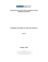 Evidentiary Procedure in Civil Cases in Kosovo