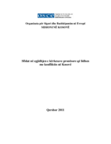 Sfidat në zgjidhjen e kërkesave pronësore që lidhen me konfliktin në Kosovë