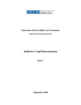 Ineffective Legal Representation