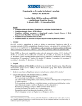 Assembly of Kosovo Monitoring Report 5/2009 (sr)