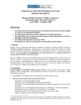 Assembly of Kosovo Monitoring Report 5/2009 (sq)