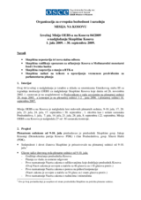 Assembly of Kosovo Monitoring Report 4/2009 (sr)
