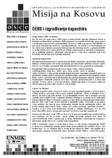 OSCE and Capacity Building  (sr)