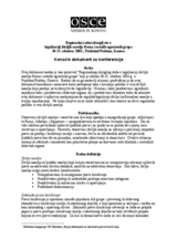 Final Document on Informal Settlements  (sr)