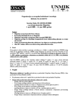 Assembly of Kosovo Monitoring Report (sr)