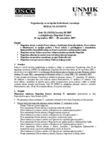 Assembly of Kosovo Monitoring Report (sr)