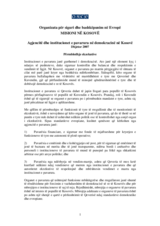 Independent agencies and institutions in Kosovo democracy (sq)