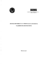 Witness security and protection in Kosovo: assessment and recommendations (sq)