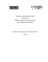 Report on domestic violence cases in Kosovo (sr)