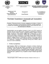 Assessment of Municipal Communities Committees (sq)