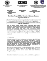 Assessment of Municipal Communities Committees (tr)