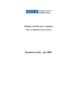 Legal System Monitoring Section Monthly Report - June 2009 (sr)