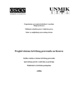 Review of the Criminal Justice System 2006 (sr)