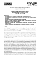 Assembly of Kosovo Monitoring Report (sq)