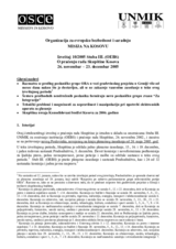 Assembly of Kosovo monitoring report (sr)
