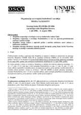 Assembly of Kosovo Monitoring Report (sr)