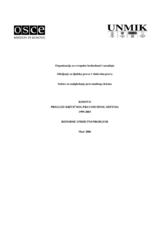 The 7th Review of Kosovo's Criminal Justice System (sr)
