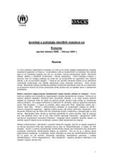 Assessment of the Situation of Ethnic Minorities In Kosovo (sr)