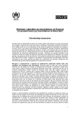 Assessment of the Situation of Ethnic Minorities In Kosovo (sq)