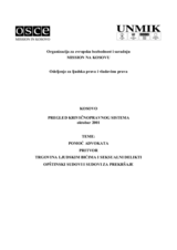 Review 3: The Criminal Justice System (March 2001 - August 2001) (sr)