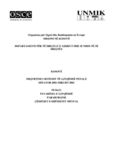 Review 4: The Criminal Justice System in Kosovo (September 2001 - February 2002) (sq)