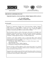 Roundtable on Roma, Ashkali and Egyptian (RAE) Education in Kosovo (sr)