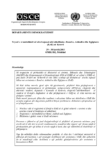 Roundtable on Roma, Ashkali and Egyptian (RAE) Education in Kosovo (sq)