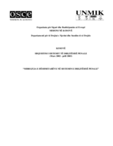 Review 5: The Criminal Justice System in Kosovo (March 2002 - April 2003) (sq)