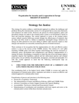 Strategy for Justice