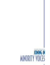 Joining In Minority Voices