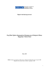 From Pilot Municipal Units to Fully Fledged Municipalities: First Year Review (sq)