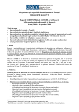 Assembly of Kosovo Monitoring Report Report 3/2009 (sq)