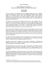 Joint Communiqué from the high-level Forum on Durable Solutions for Displaced Persons from Kosovo