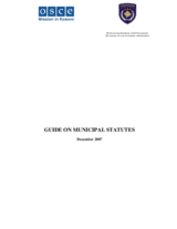 Guide on Municipal Statutes